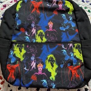 Disney Villains Kids Backpack - Black, Red, Blue, Green